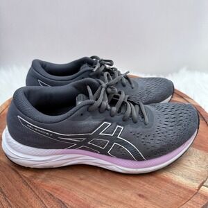 ASICS Gel Excite 7 Women's Running‎ Shoes Dark Gray Lilac White Size 9